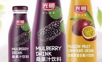 光明也玩跨界？推两款主打婚宴市场果汁新品
